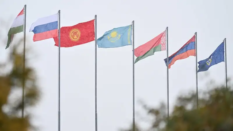 Флаги участников ОДКБ