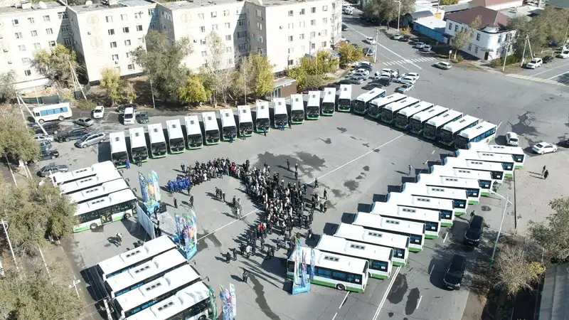 Казахстан Кызылординская область автобусы закуп, фото - Новости Zakon.kz от 07.12.2023 15:26