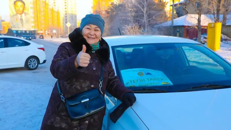 В Астане организовали бесплатные горячие обеды и такси, фото - Новости Zakon.kz от 13.12.2023 16:22