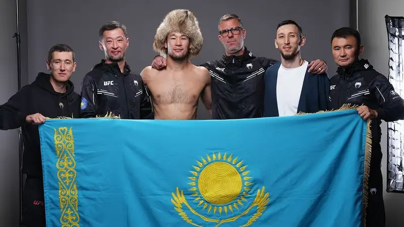 UFC Приезд Казахстан, фото - Новости Zakon.kz от 20.12.2023 11:50