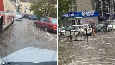 Почему Караганду затопило, рассказал аким Мейрам Кожухов, фото - Новости Zakon.kz от 10.08.2023 21:45