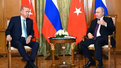Переговоры Путина и Эрдогана начались в Сочи, фото - Новости Zakon.kz от 04.09.2023 16:37