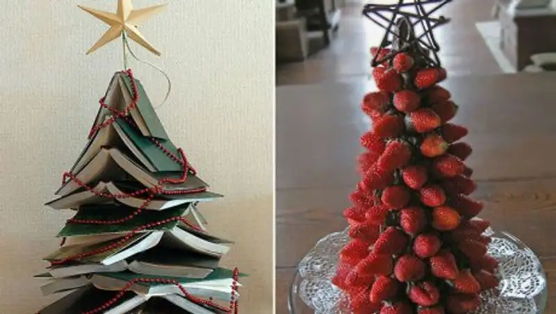 9 красивых и необычных способов украсить новогоднюю елку