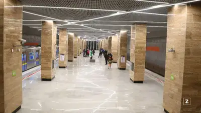 Станция метро Бауыржана Момышулы, фото - Новости Zakon.kz от 30.12.2021 14:24
