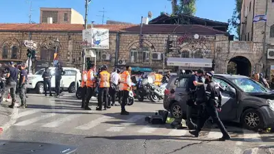 В Иерусалиме водитель въехал в толпу, пять человек пострадали, фото - Новости Zakon.kz от 24.04.2023 21:23