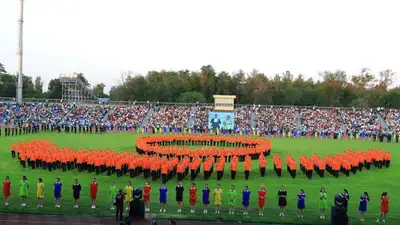 В Таразе состоялось торжественное открытие VI летней Спартакиады РК, фото - Новости Zakon.kz от 30.05.2023 23:50