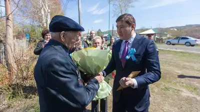 забота о ветеранах в День Победы, фото - Новости Zakon.kz от 09.05.2023 14:27