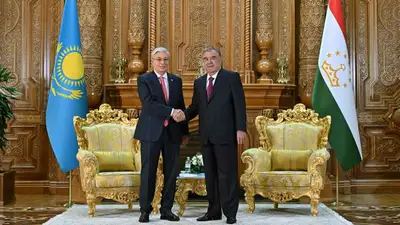 Токаев и Рахмон провели переговоры в Душанбе, фото - Новости Zakon.kz от 14.09.2023 13:31