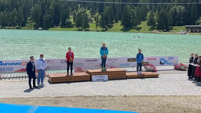 Аким ЗКО поздравил спортсменку Марию Бровкову, фото - Новости Zakon.kz от 14.07.2023 09:59