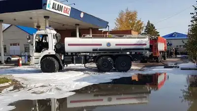 Пожар на АГЗС Петропавловска: полицейские завели уголовное дело , фото - Новости Zakon.kz от 04.10.2023 04:43