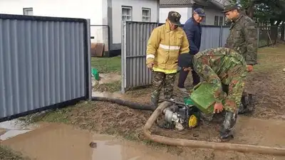 Пострадавшие от стихии в Жетысуской области