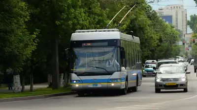 Два троллейбусных маршрута в Алматы изменят схему движения, фото - Новости Zakon.kz от 30.06.2023 23:38