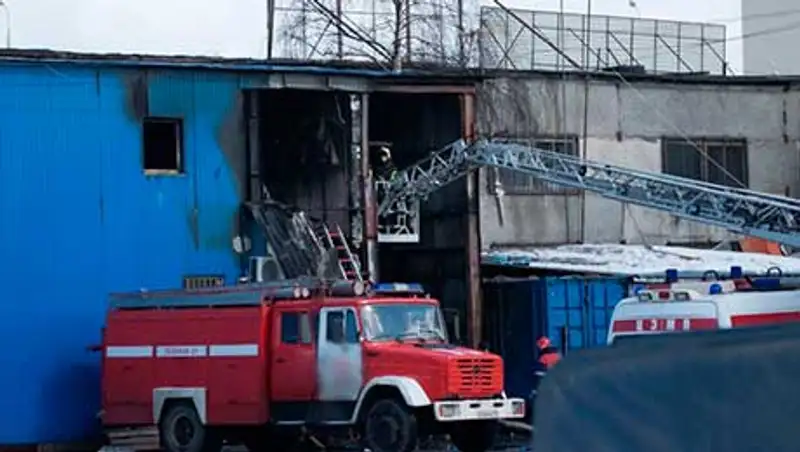 В Следственном изоляторе в Алматы произошел пожар, фото - Новости Zakon.kz от 14.11.2013 15:15