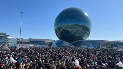 Масштабное празднование Наурыз мейрамы проходит на территории EXPO в Астане, фото - Новости Zakon.kz от 22.03.2023 09:00