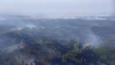 Пожары в Костанайской области: приехавшие из других регионов спасатели возвращаются домой, фото - Новости Zakon.kz от 08.09.2022 10:58
