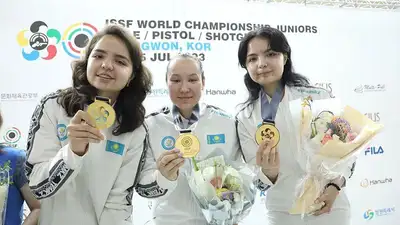 Юниорская сборная Казахстана вошла в топ-5 ЧМ-2023 по стрельбе