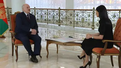 интервью Лукашенко, фото - Новости Zakon.kz от 18.08.2023 13:55
