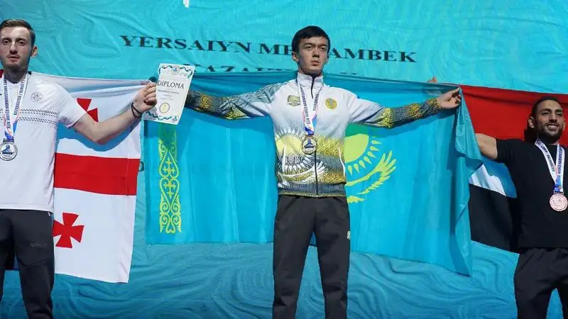 Армрестлинг Казахстан Лидер, фото - Новости Zakon.kz от 04.09.2023 10:50