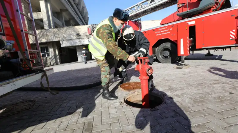 пожарные, фото - Новости Zakon.kz от 25.11.2021 15:11