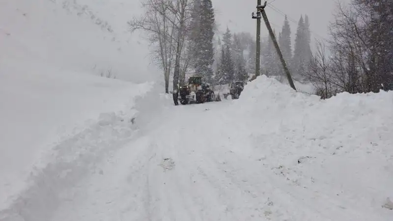 Сразу три лавины сошло в Восточном Казахстане, фото - Новости Zakon.kz от 07.01.2023 12:47