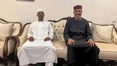 президенты Нигера и Чада, фото - Новости Zakon.kz от 31.07.2023 17:39