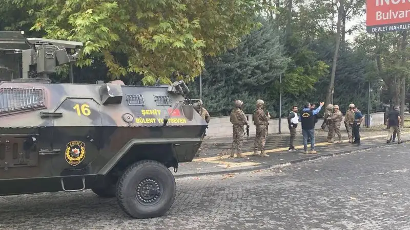 Попытка теракта: взрыв прогремел у здания МВД Турции в Анкаре