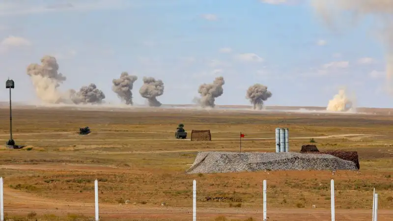 казахстанско-кыргызские учения, фото - Новости Zakon.kz от 14.09.2023 21:14