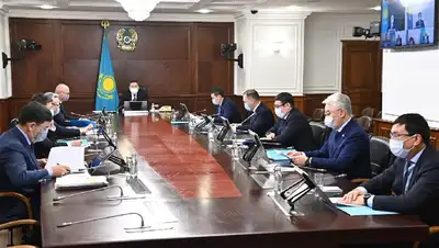 Аскар Мамин, заседание правительства РК , фото - Новости Zakon.kz от 28.12.2021 10:05