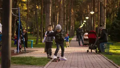 погода весной в парке