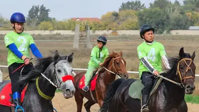 байга, скачки, финал Республики Казахстан, фото - Новости Zakon.kz от 09.10.2023 16:37