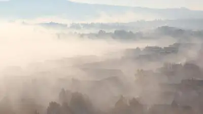 Повышенное загрязнение воздуха ожидает жителей четырех городов страны , фото - Новости Zakon.kz от 16.10.2023 08:24
