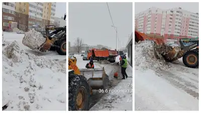 Актобе замело снегом: новый аким обратился к жителям, фото - Новости Zakon.kz от 09.01.2023 10:26
