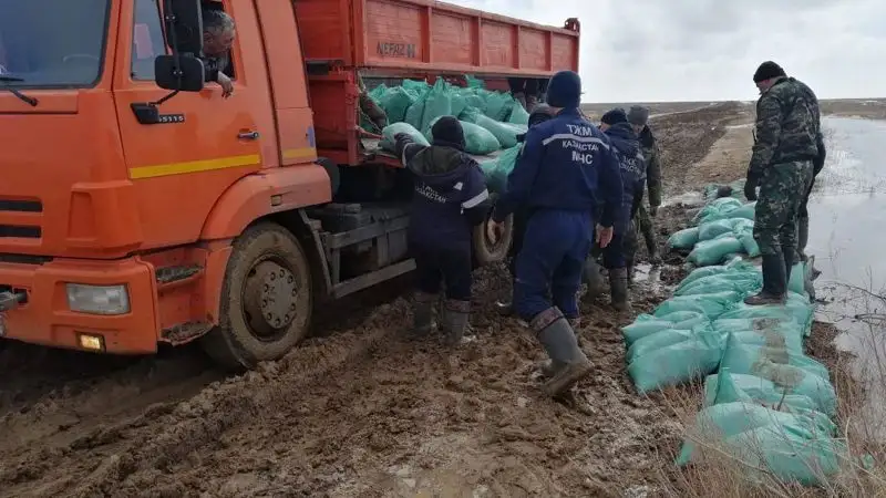 В Костанайской области к паводкам подготовили 11 тыс. тонн инертных материалов