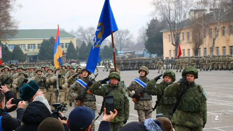 В Казахстане начался вывод миротворцев ОДКБ