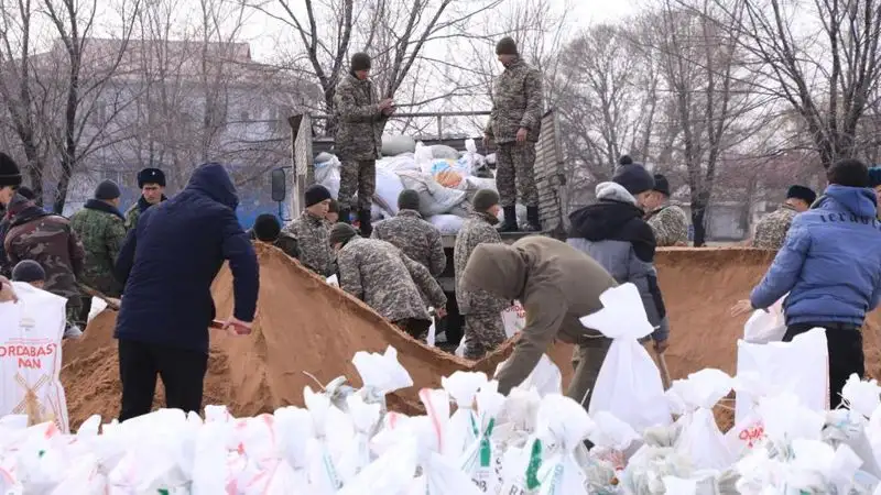 Минобороны задействовано в противопаводковых мероприятиях в Туркестанской области