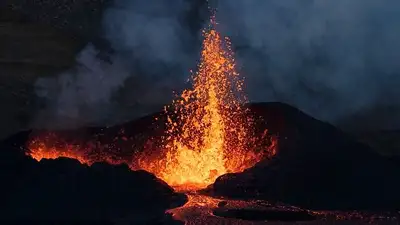 опасность извержения вулкана в Исландии, фото - Новости Zakon.kz от 11.11.2023 23:09