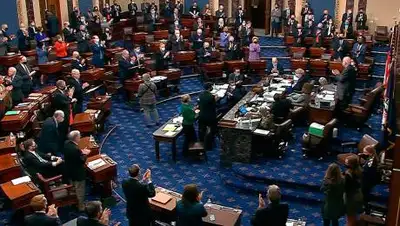 Senate Television via AP