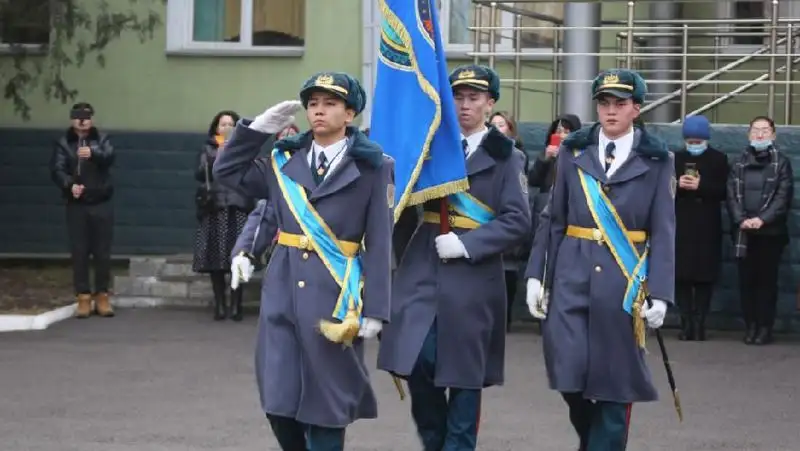 Жасулановцы приносят клятву бауржановца, фото - Новости Zakon.kz от 24.12.2021 18:47