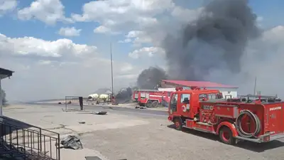 Взрыв произошел на заправочной станции газовых баллонов в ВКО, фото - Новости Zakon.kz от 22.06.2023 15:25