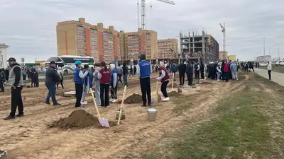 В Уральске прошла экологическая акция "Акжайык – тазалык мекені", фото - Новости Zakon.kz от 08.04.2023 15:14