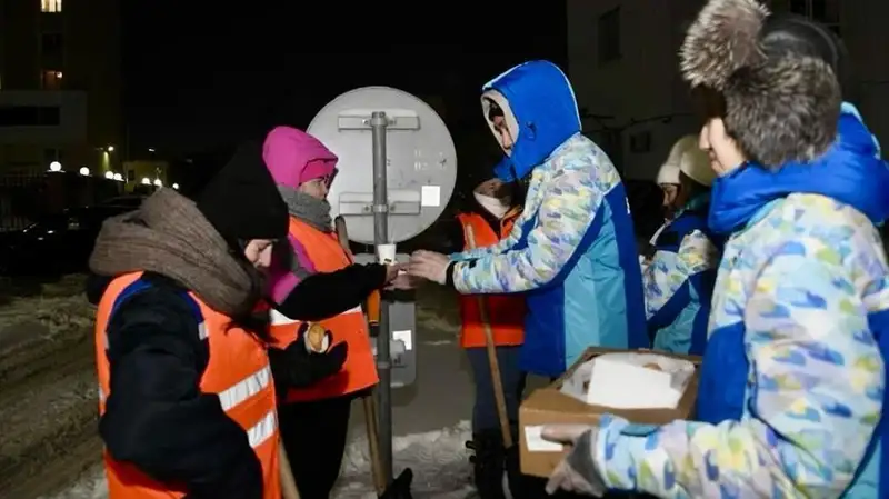 помощь коммунальщикам, фото - Новости Zakon.kz от 08.01.2024 21:54