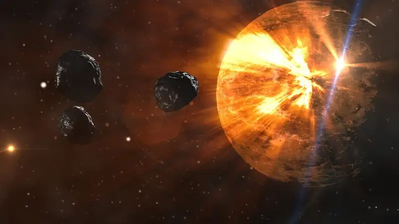 Астероиды размером с самолет пролетают мимо Земли, фото - Новости Zakon.kz от 20.01.2024 08:35
