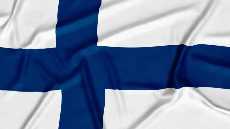 флаг Финляндии, фото - Новости Zakon.kz от 28.01.2024 12:26