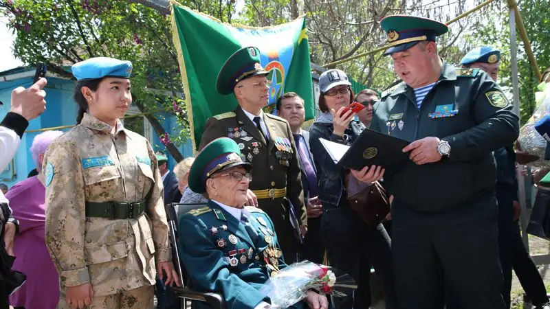 100-летний юбилей отмечает ветеран ВОВ в Алматы, фото - Новости Zakon.kz от 28.04.2023 15:00