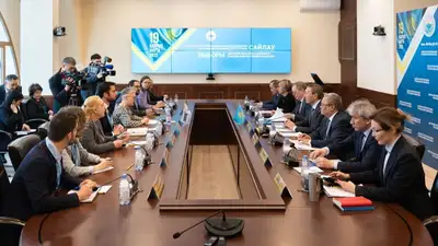 В ЦИК приняли главу миссии БДИПЧ/ОБСЕ по наблюдению за парламентскими выборами в Казахстане, фото - Новости Zakon.kz от 09.02.2023 10:36