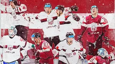 Хоккеисты Латвии сенсационно завоевали бронзовые медали Чемпионата мира-2023, фото - Новости Zakon.kz от 28.05.2023 21:20