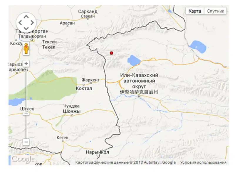 На границе Казахстана с Китаем произошло землетрясение магнитудой 4,2, фото - Новости Zakon.kz от 19.11.2013 15:08