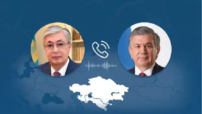телефонный разговор президенты Казахстан Узбекистан, фото - Новости Zakon.kz от 07.09.2022 10:03