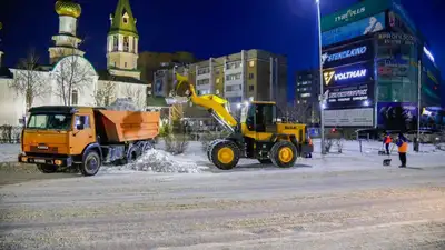 Более 2 тыс. большегрузов использовали для уборки снега в Астане, фото - Новости Zakon.kz от 16.04.2023 15:51