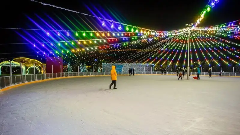 На территории EXPO открывается ледовый каток, фото - Новости Zakon.kz от 19.12.2022 14:41